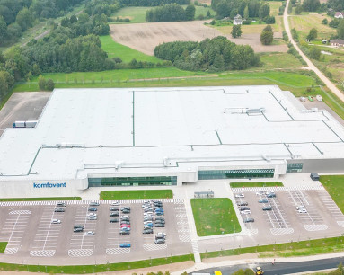 KOMFOVENT відкрив свій новий завод по виробництву вентиляційного обладнання у Литві