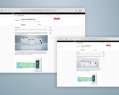 Вентиляційні установки серії  DOMEKT тепер інтегровані з системою розумного дому Loxone